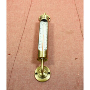 Hearth & Hand with Magnolia Brass Outdoor Weather Thermometer
